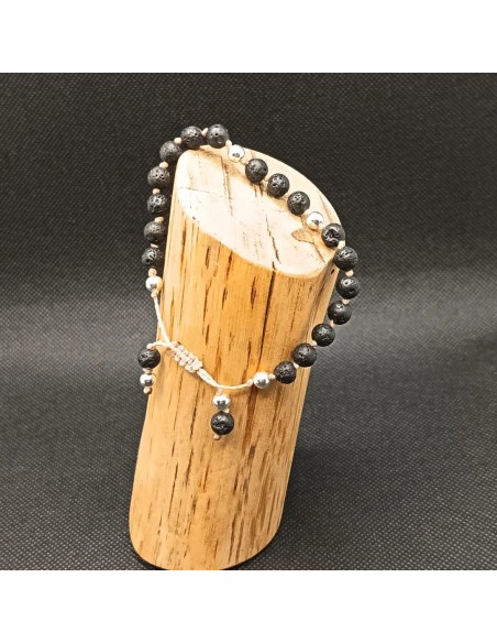 Bracelet Pierre de Lave Rituel – Énergie