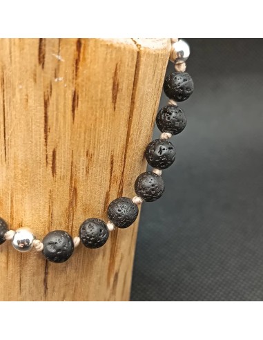 Bracelet Pierre de Lave Rituel – Énergie