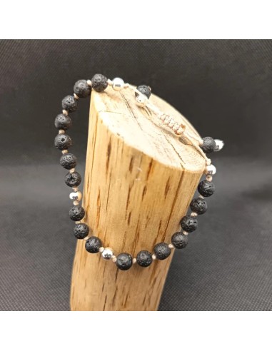 Bracelet Pierre de Lave Rituel – Énergie