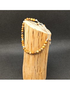 Bracelet Jaspe Paysage Épure – Connexion
