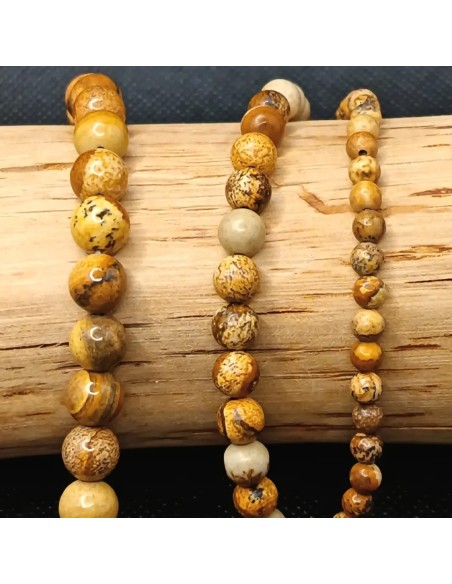 Bracelet Jaspe Paysage Rituel – Connexion
