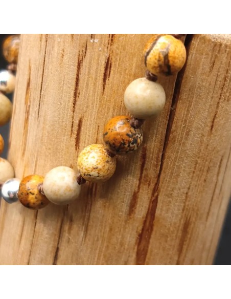 Bracelet Jaspe Paysage Rituel – Connexion