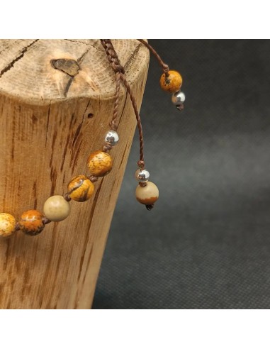 Bracelet Jaspe Paysage Rituel – Connexion