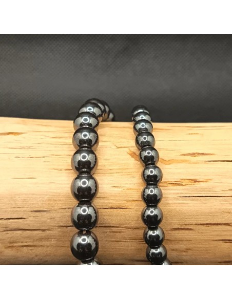 Bracelet Hématite – Équilibre