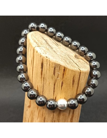 Bracelet Hématite – Équilibre