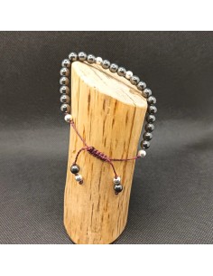 Bracelet Hématite Épure – Équilibre