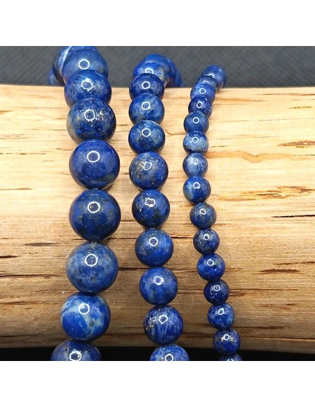 Bracelet Lapis Lazuli Sagesse – Élastique