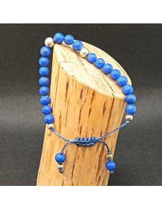 Bracelet Lapis Lazuli Épure – Sagesse