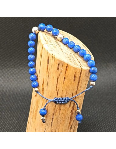 Bracelet Lapis Lazuli Épure – Sagesse