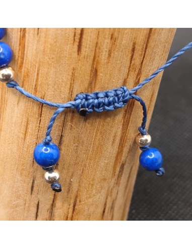 Bracelet Lapis Lazuli Épure – Sagesse