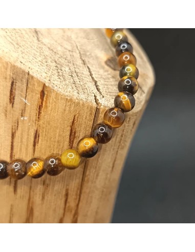 Bracelet Œil de Tigre Épure – Confiance