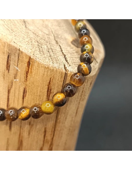 Bracelet Œil de Tigre Épure – Confiance