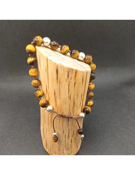 Bracelet Œil de Tigre Rituel – Courage
