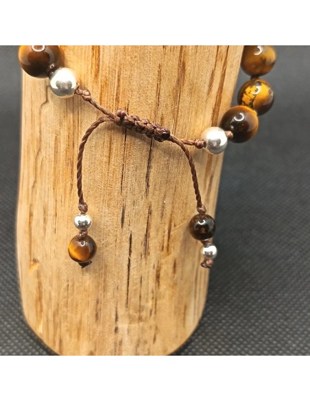 Bracelet Œil de Tigre Rituel – Courage