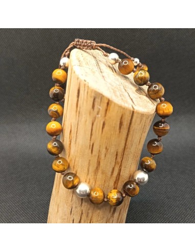 Bracelet Œil de Tigre Rituel – Courage